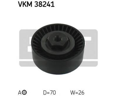 VKM 38241 SKF Ролик модуля натягувача ременя