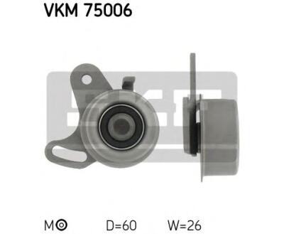 VKM 75006 SKF Ролик модуля натягувача ременя