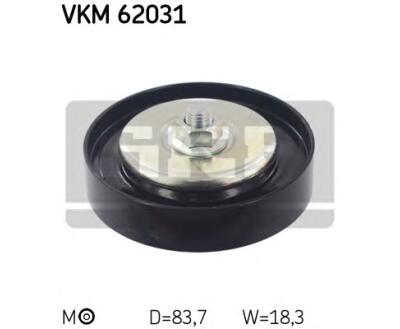 VKM 62031 SKF Ролик модуля натягувача ременя