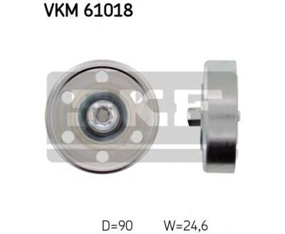 VKM 61018 SKF Натягуючий ролик поліклинового ременя