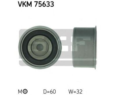 VKM 75633 SKF Ролик модуля натягувача ременя