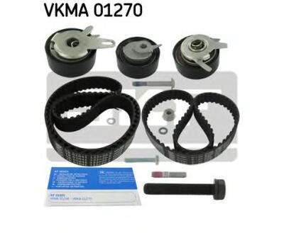 VKMA 01270 SKF Комплект (ремінь+ролики)