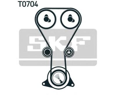 VKMA 94626 SKF Комплект ГРМ (ремінь + ролик)