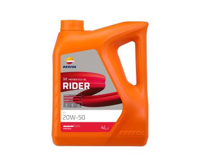 Олива моторна REPSOL RIDER 4T 20W-50 (4Л)