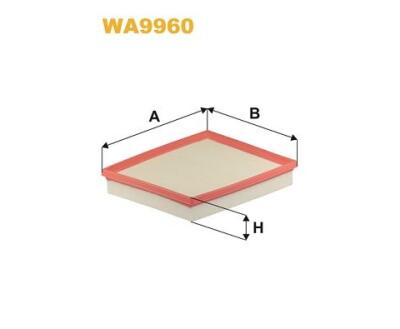 WA9960 (AP052/2) WIX Фільтр повітря