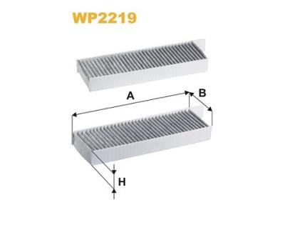 WP2219   (1433A-2x) WIX Фільтр салону