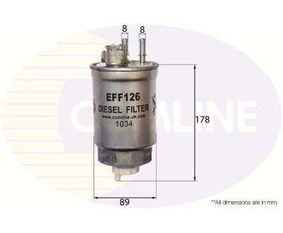 EFF126 Comline Фільтр палива (аналог WF8262)