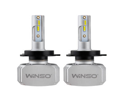 LED H4 12/24V потужність 40Вт, світловий потік 5000Лм., температура 6000K, CSP Chip