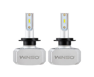 LED H7 12/24V потужність 40Вт, світловий потік 5000Лм., температура 6000K, CSP Chip