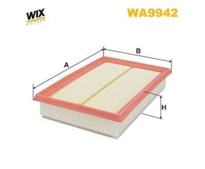 WA9942   (078/6) WIX Фільтр повітря