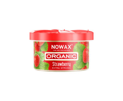 NOWAX Ароматизатор повітря Nowax серія Organic - Strawberry (18шт/уп)