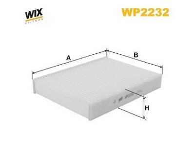 WP2232   (1438) WIX Фільтр салону