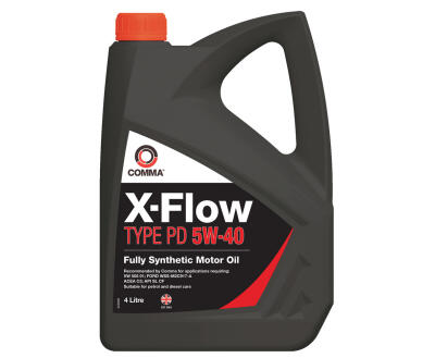 Моторне масло Comma  X-FLOW TYPE PD 5W40 4л (4шт/уп)