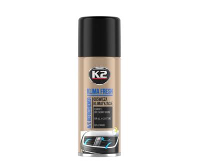 K2 KLIMA FRESH 150ml Освіжувач системи автокондиціонера лимон (аерозоль)