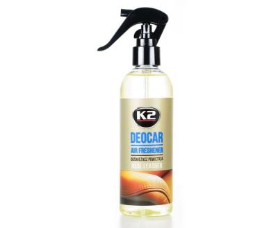K2 CAYON LEATHER освіжувач повітря салона з розпилювачем шкіра  250 мл