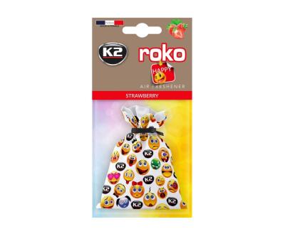 K2 Roco Happy TRUSKAWKA 25 г освіжувач повітря полуниця