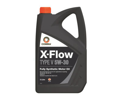Моторне масло Comma X-FLOW TYPE V 5W30 5л (4шт/уп)