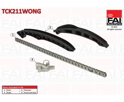 TCK211WONG FAI Ланцюг ГРМ, комплект