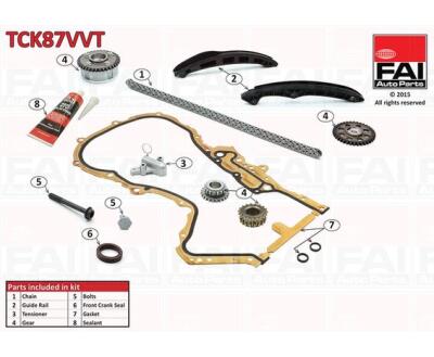 TCK87VVT FAI Ланцюг ГРМ, комплект