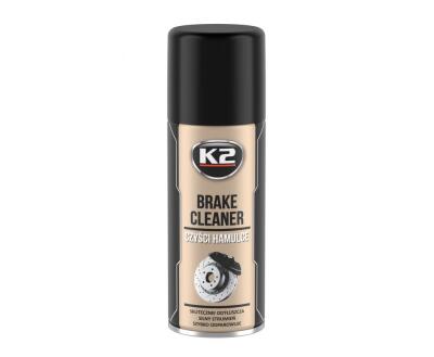 K2 BRAKE CLEANER 400ml Засіб для чищення гальм та частин гальмівної системи (аерозоль)