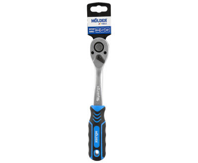 MOLDER Тріскачка Molder, Cr-V, 1/2" 45T, двокомпонентна, ергономічна ручка (10шт/уп)
