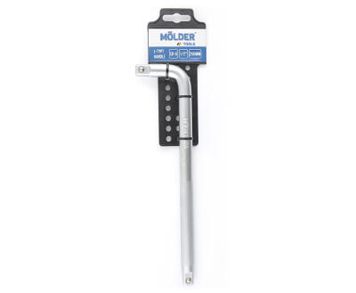 MOLDER Вороток L-подібний Molder, Cr-V, 1/2" x 250мм (10шт/уп)