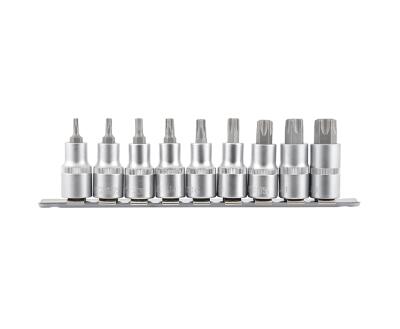 MOLDER Набір TORX на планці Molder, 1/2", CR-V, 9 шт. (5шт/уп)