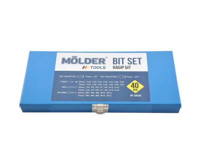 MŌLDER Професійний набір зірок і шестигранників Molder, CR-V 40шт.