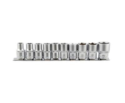 MŌLDER Набір головок торцевих на планці Molder, 1/2", 10-24 MM, CR-V, 10шт (5шт/уп)