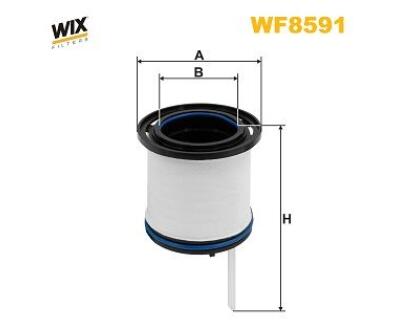 WF8591   (993/5) WIX Фільтр палива