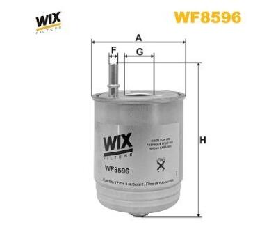 WF8596   (875/4) WIX Фільтр палива