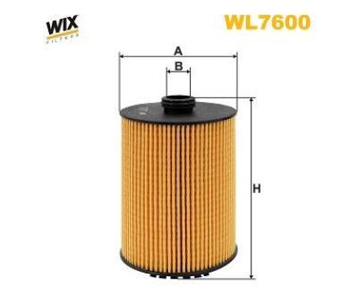 WL7600   (688/9) WIX Фільтр масла