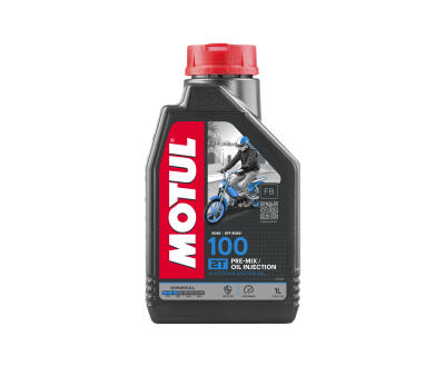 Олива моторна MOTUL 100 2T 12х1 L