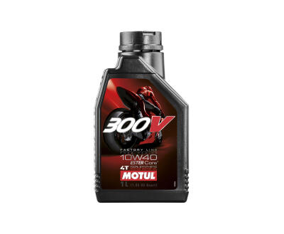Олива моторна MOTUL 300V 4T Factory Line Road Racing SAE 10W40 12х1 L
