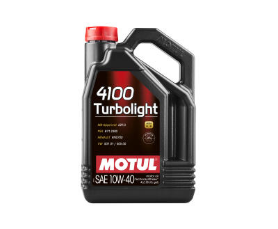 Олива моторна MOTUL 4100 Turbolight SAE 10W40 4х4 L