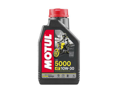 Олива моторна MOTUL 5000 4T SAE 10W30 12х1 L