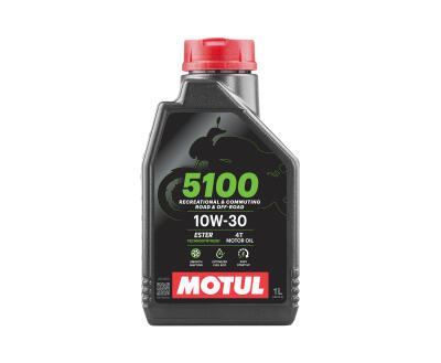 Олива моторна MOTUL 5100 4T SAE 10W30 12х1 L