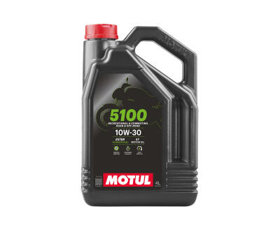 Олива моторна MOTUL 5100 4T SAE 10W30 4х4 L