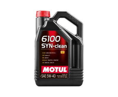 Олива моторна MOTUL 6100 Syn-clean SAE 5W40 4X4 L