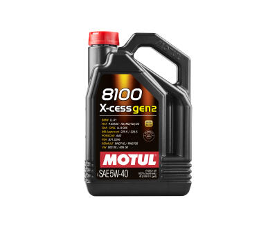 Олива моторна MOTUL 8100 X-cess gen2 SAE 5W40 4х4 L