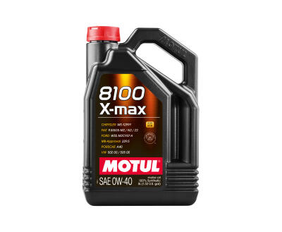 Олива моторна MOTUL 8100 X-max SAE 0W40 4x5 L