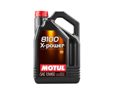 Олива моторна MOTUL 8100 X-power SAE 10W60 4X5 L