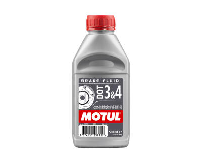 Гальмівна рідина MOTUL DOT 3&4 Brake Fluid 12х0,500 L