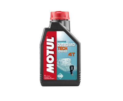 Олива моторна MOTUL Outboard Tech 4T SAE 10W40 12х1 L