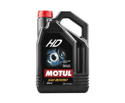 Трансмісійна олива MOTUL HD 80W90 4x5 L
