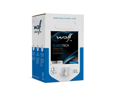 Олива моторна WOLF GUARDTECH 10W40 B4 BIB (BAG-IN-BOX)   20л.