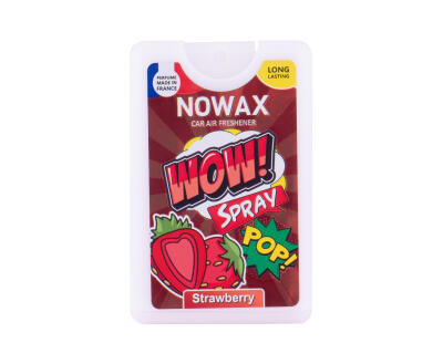 NOWAX  Ароматизатор повітря з розпилювачем серія WOW Spray 18 ml - Strawberry (24шт/уп)