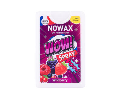 NOWAX  Ароматизатор повітря з розпилювачем серія WOW Spray 18 ml - Wildberry (24шт/уп)