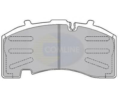 CBP9062K Comline - Гальмівні колодки до дисків
