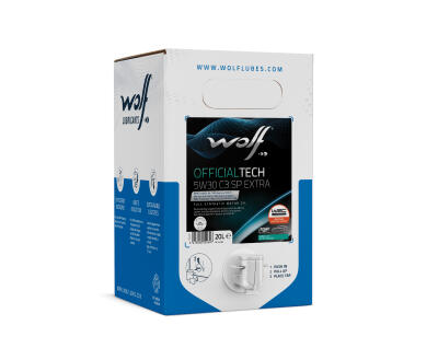 Олива моторна WOLF OFFICIALTECH 5W30 C3 SP EXTRA BIB (BAG-IN-BOX)  20л.